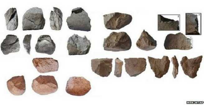 اكتشاف أقدم الأدوات الحجرية في التاريخ