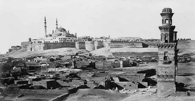 قلعة صلاح الدين منذ أكثر من مائة عام