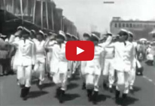 فيديو نادر للواء محمد نجيب أول رئيس لمصر 