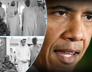 سارة عمر جدة أوباما تذرف الدموع في معرض السلام عليك أيها النبي 