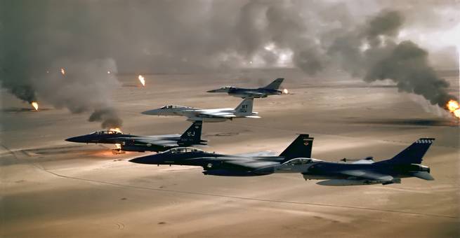 عاصفة الصحراء .. حرب الخليج الثانية