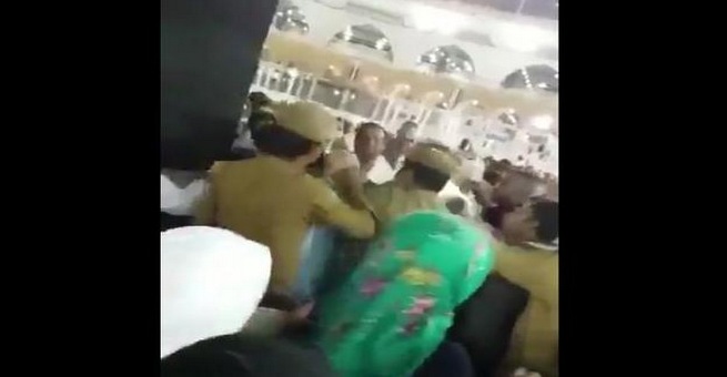 بالفيديو | كشف حقيقة شخص متهم بمحاولة حرق الكعبة