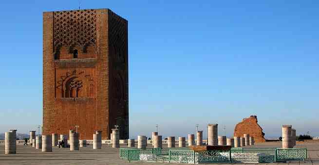 صورة جامع حسان في المغرب