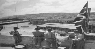بداية الانتداب البريطاني على فلسطين