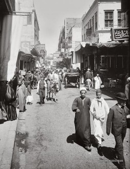 Muski Street. Cairo, Egypt. 1900-1920