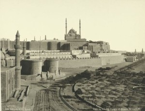 egypt 1870-1875 cairo- The Citadel and Mosque Mehemet Ali