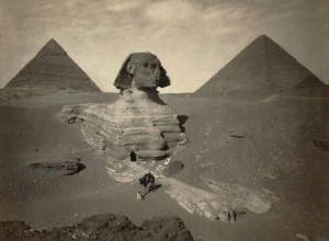 GREAT SPHINX OF GIZA 1900